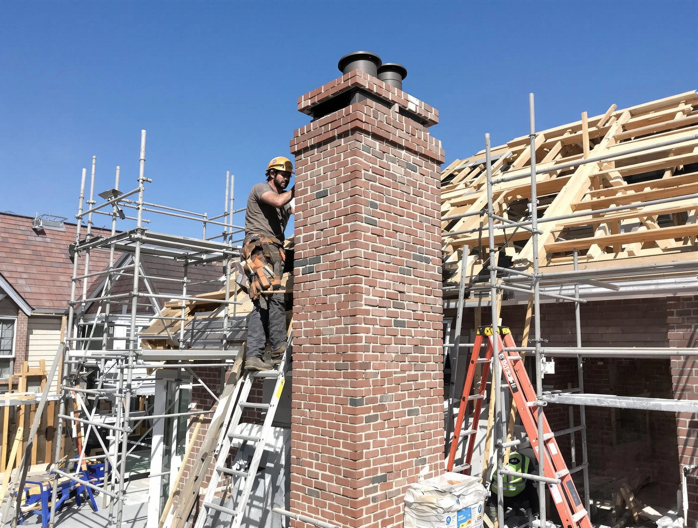 New chimney installation completed by Wilkinsburg Chimney Sweep in Wilkinsburg, PA