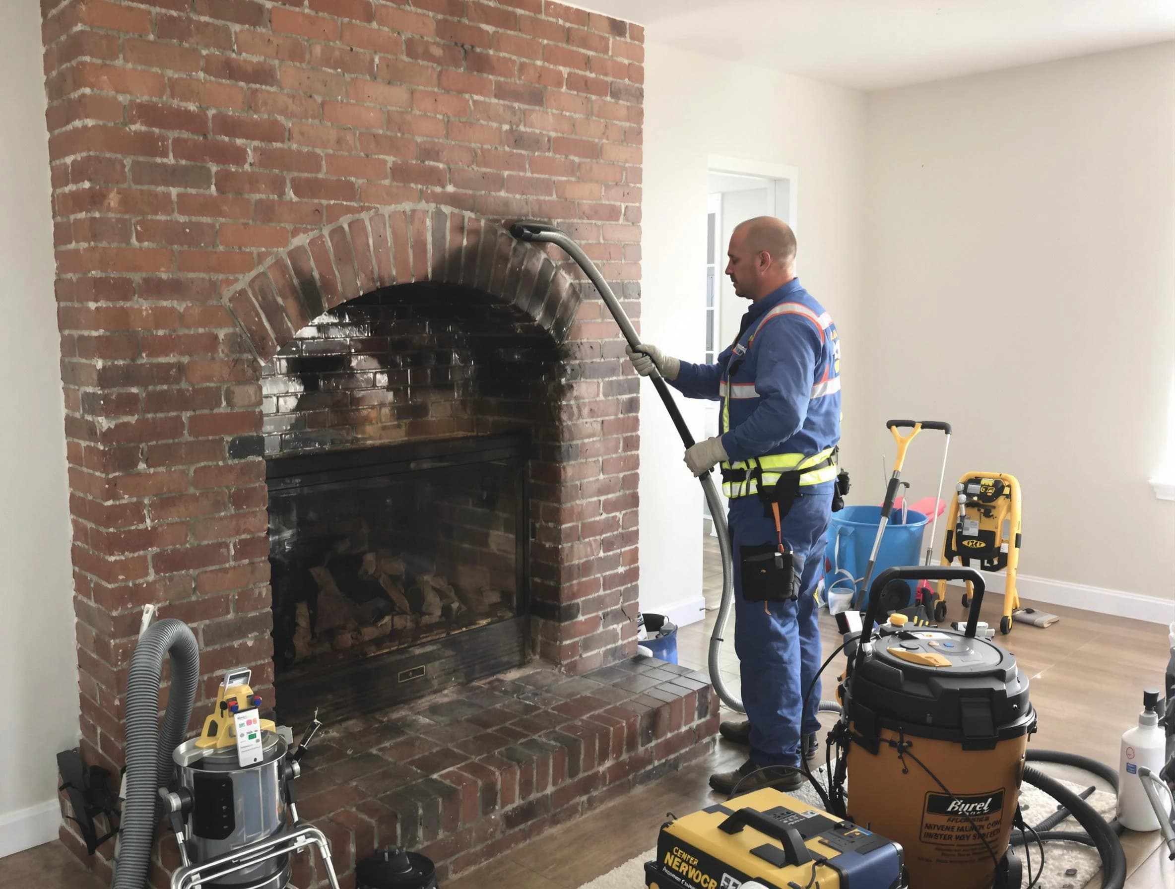 Wilkinsburg Chimney Sweep expert performing detailed chimney sweep in Wilkinsburg, PA