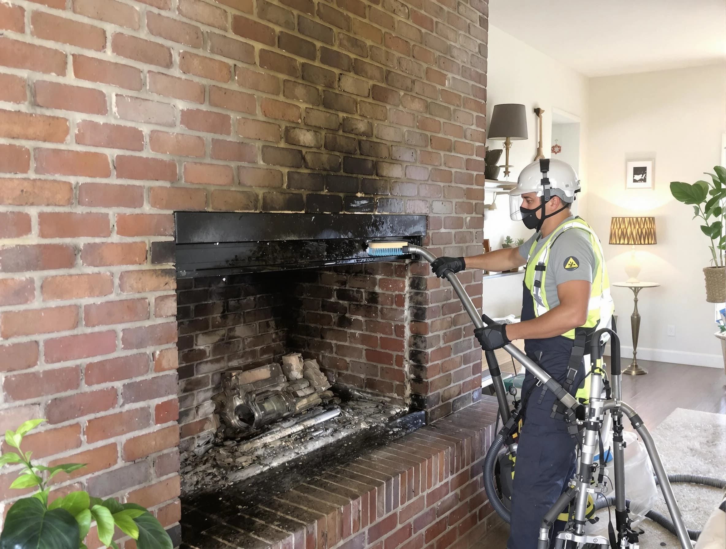 Wilkinsburg Chimney Sweep providing fireplace cleaning services in Wilkinsburg, PA