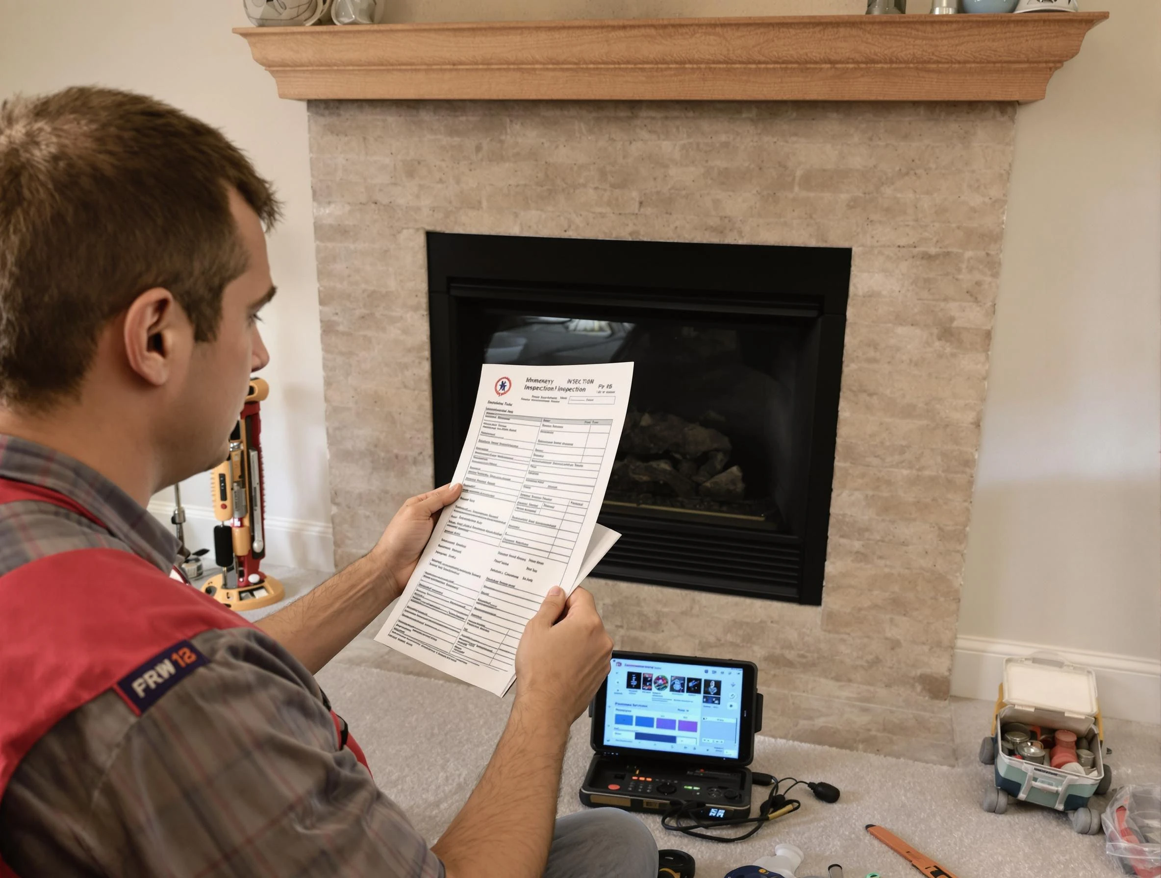 Thorough chimney inspection by Wilkinsburg Chimney Sweep in Wilkinsburg, PA