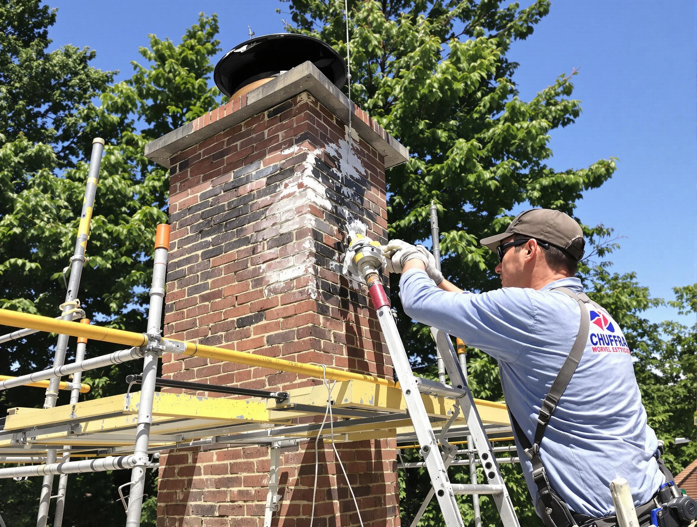 Structural chimney repair by Wilkinsburg Chimney Sweep in Wilkinsburg, PA